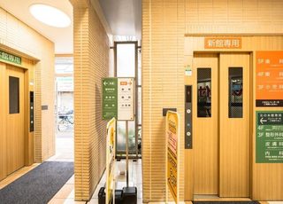 京成小岩皮膚科クリニック 京成小岩駅 エレベーターの写真