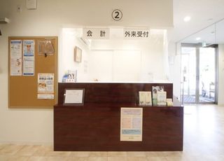 くろかわ内科・健診クリニック 黒川駅(愛知県) 受付の写真