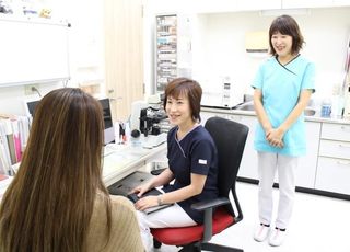 竹村皮フ科クリニック 平野駅(JR) 女性医師がていねいに診察をおこないますの写真